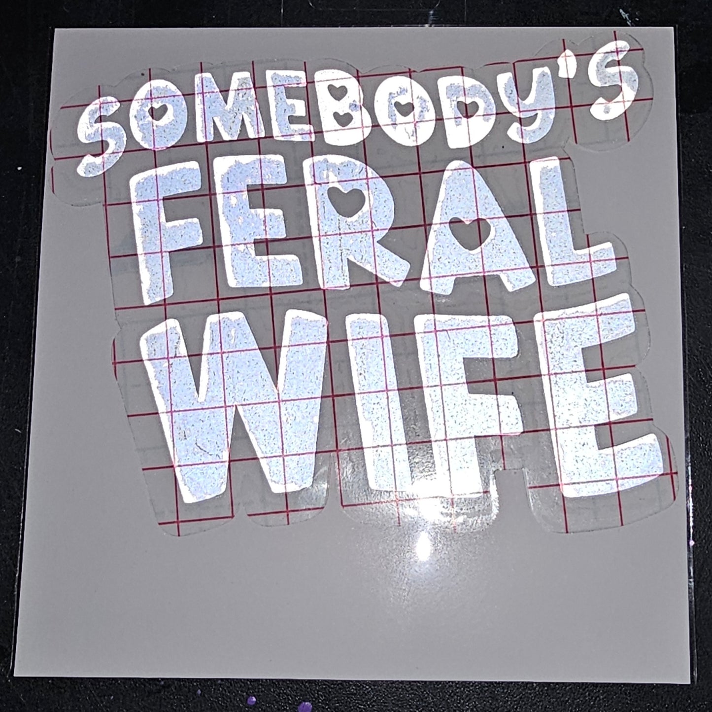 Somebody's Feral Wife Decal