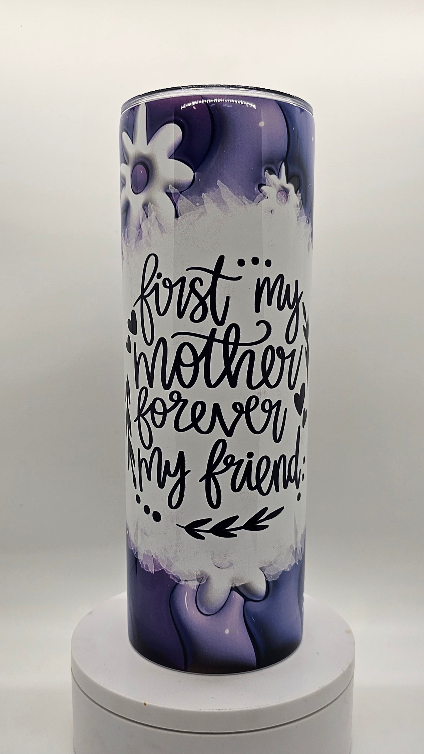 First My Mother, Forever My Friend in Purple