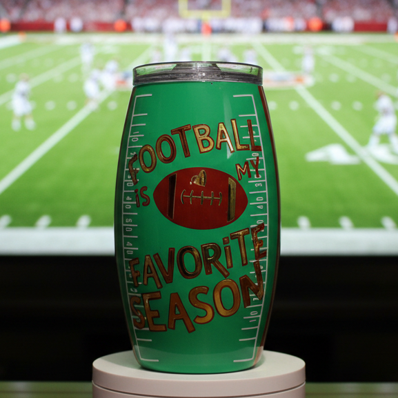 Football is My Favorite Season 15-ounce Tumbler