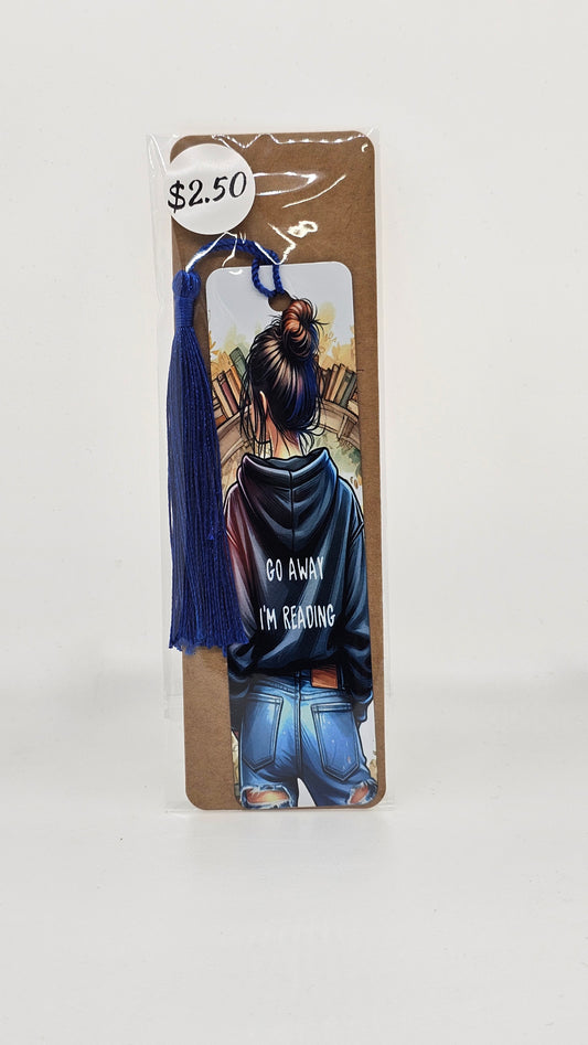 Go Away Bookmark
