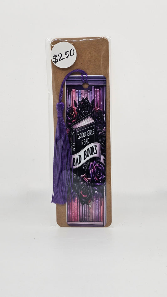 Purple Good Girls Bookmark