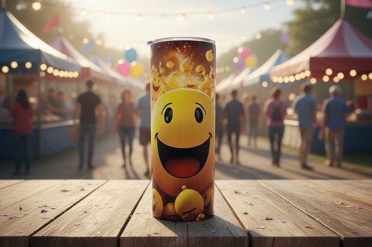 Happy Faces Tumbler