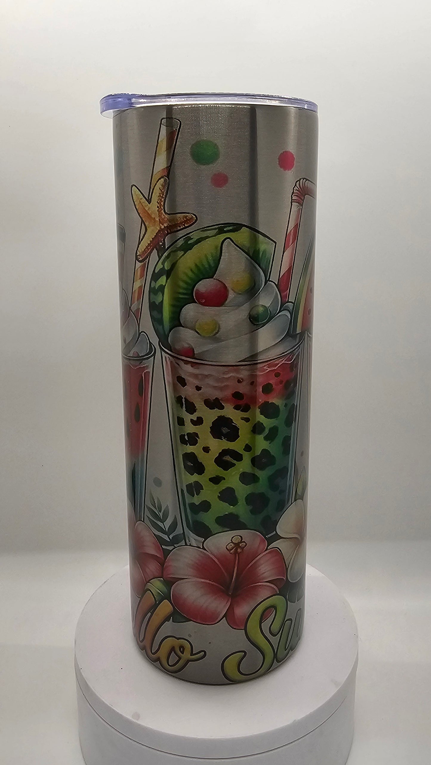 Hello Summer 20oz with handle