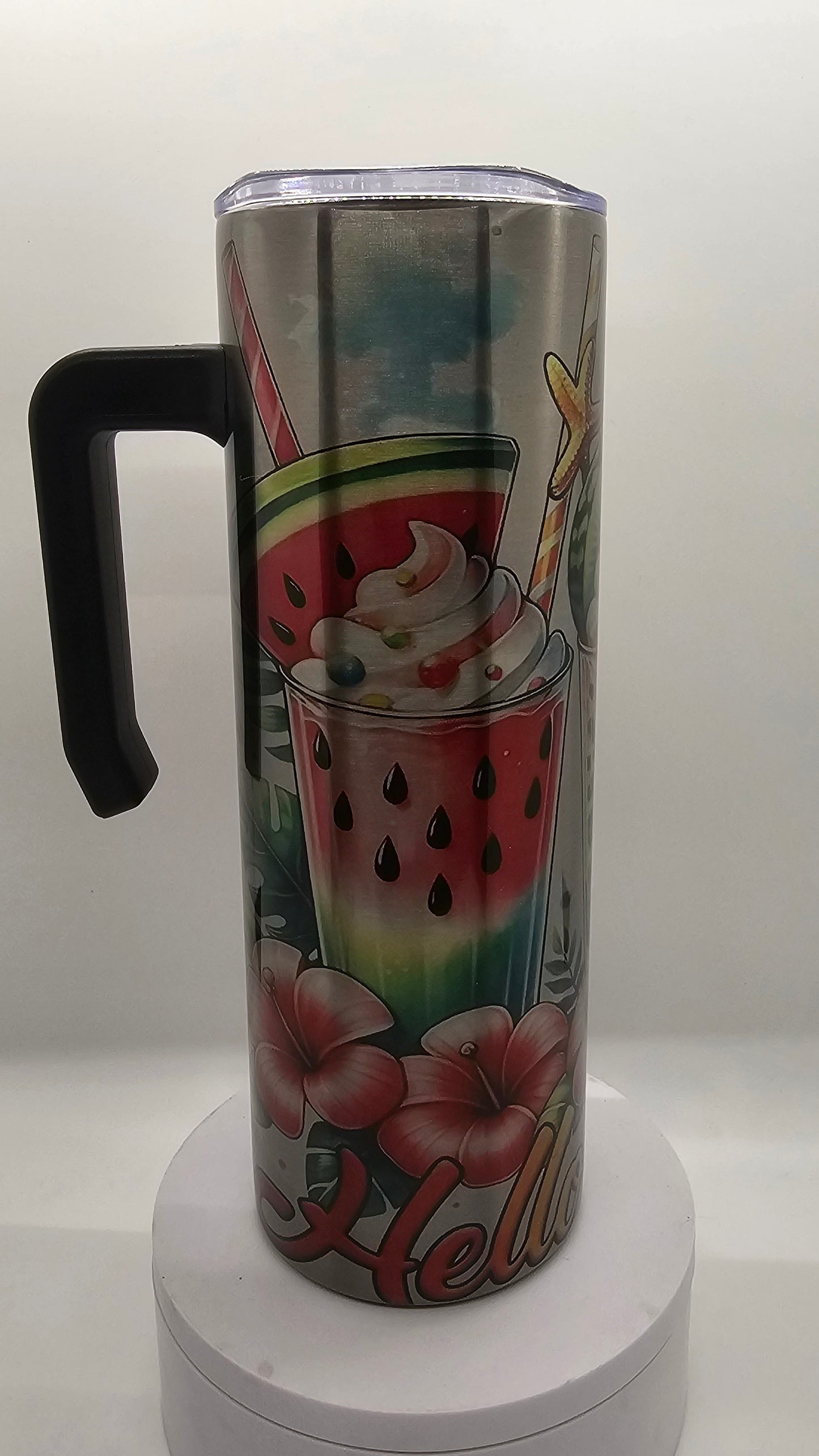 Hello Summer 20oz with handle