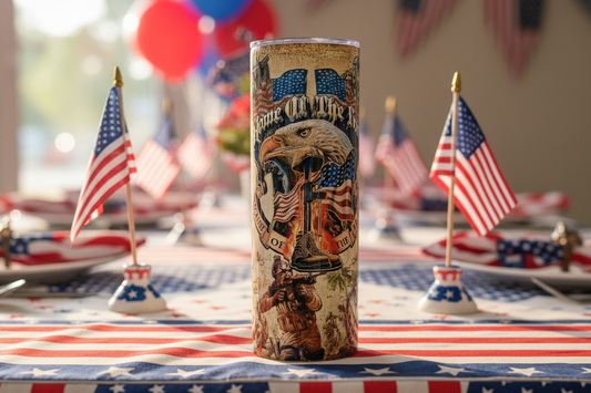 Home of the Free 20-ounce Tumbler