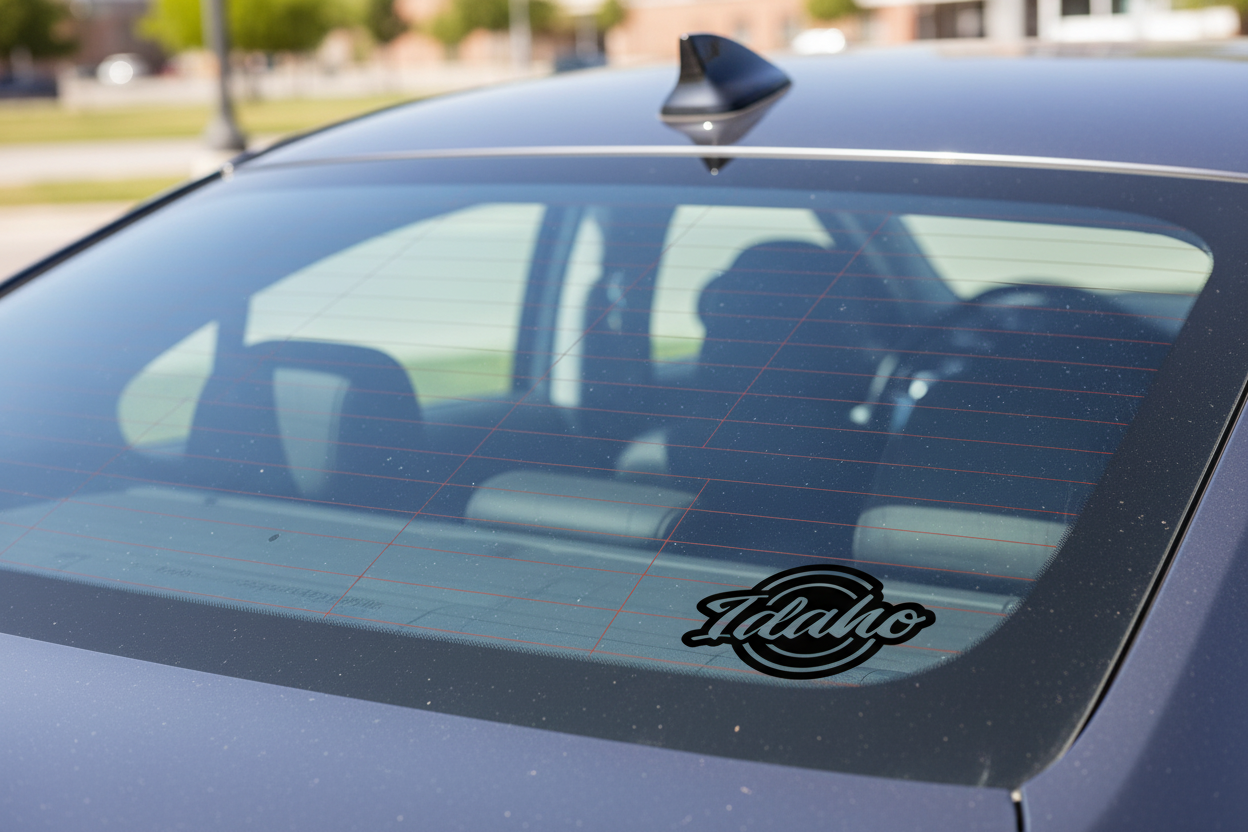 Idaho Retro Decal