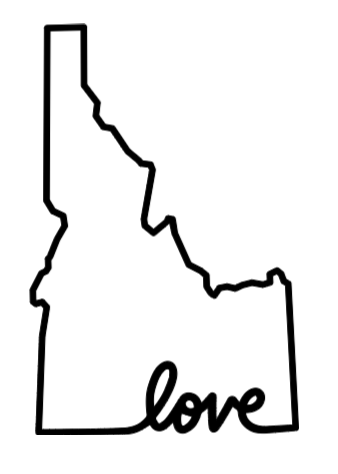 Idaho Love Decal