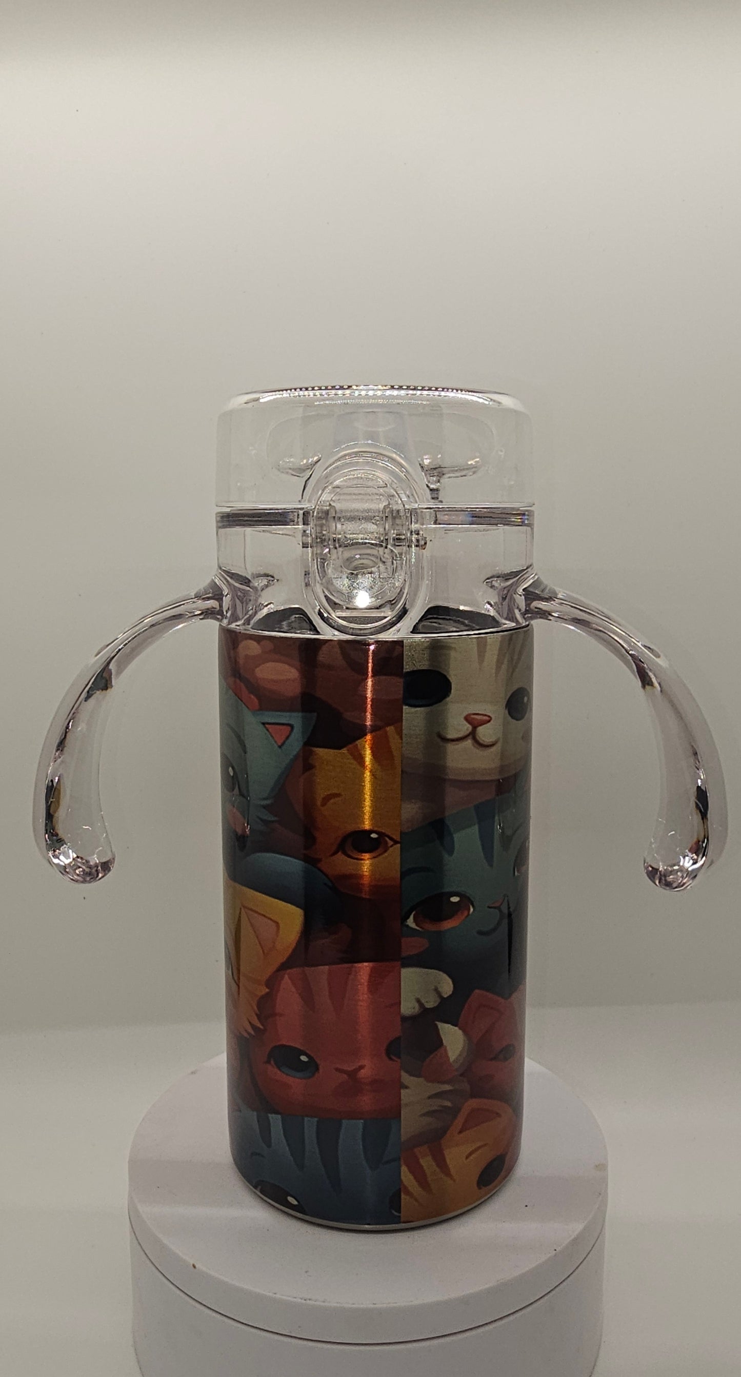 Kitten Dual Lid Kids Cup