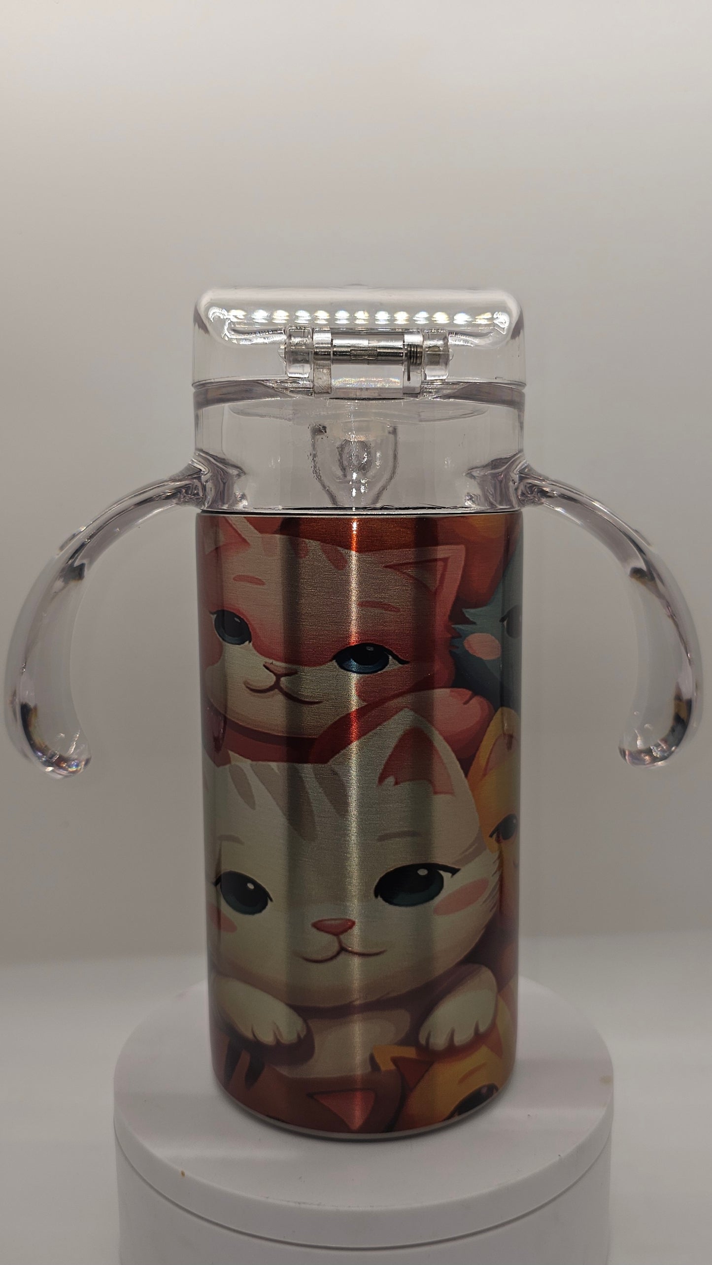 Kitten Dual Lid Kids Cup