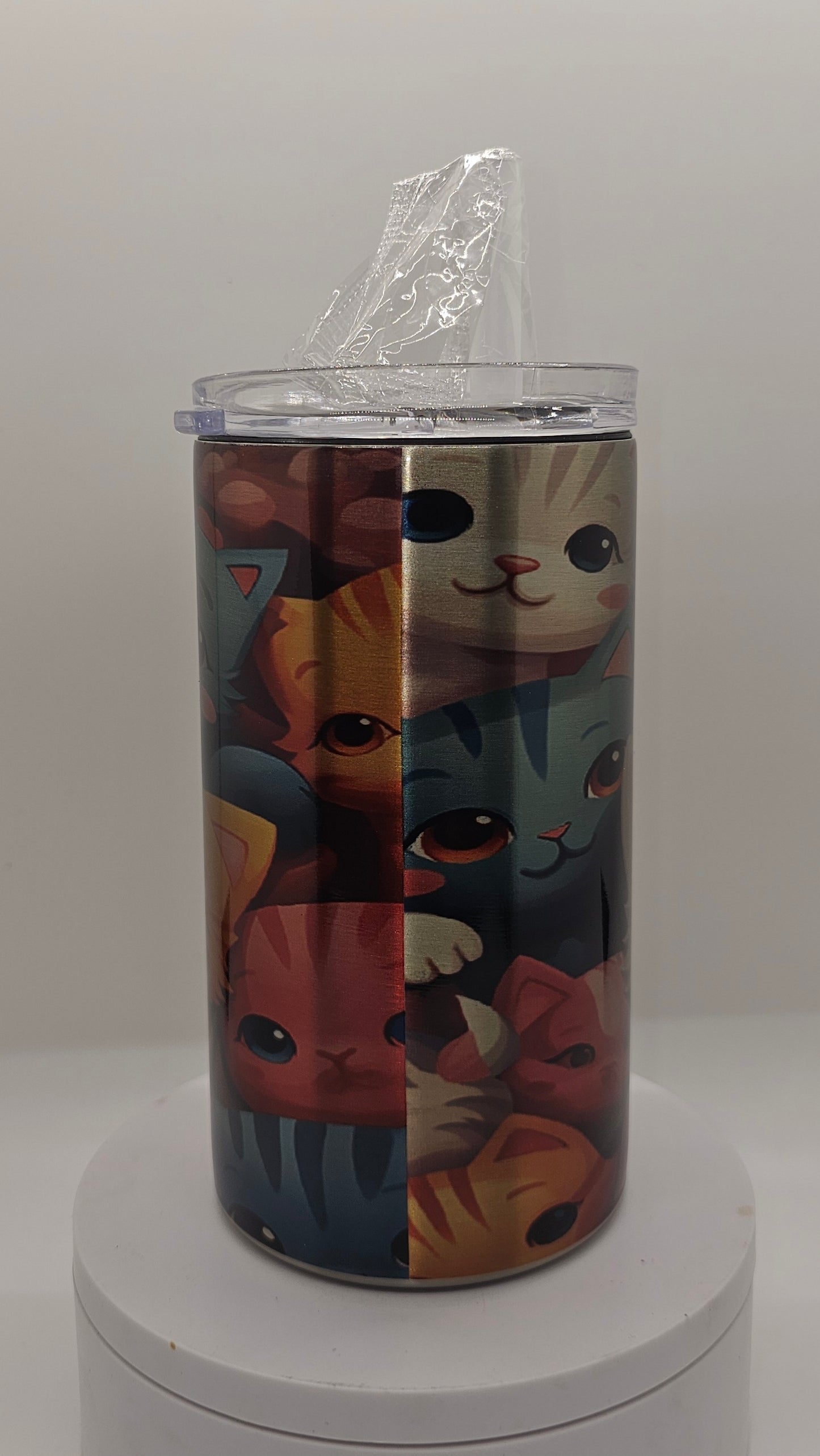 Kitten Dual Lid Kids Cup