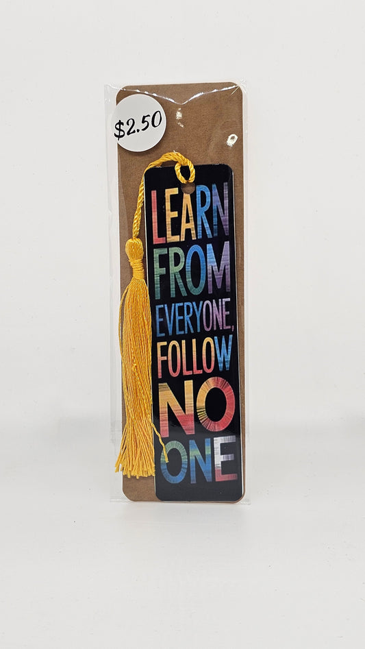 Learn From Everyone Bookmark