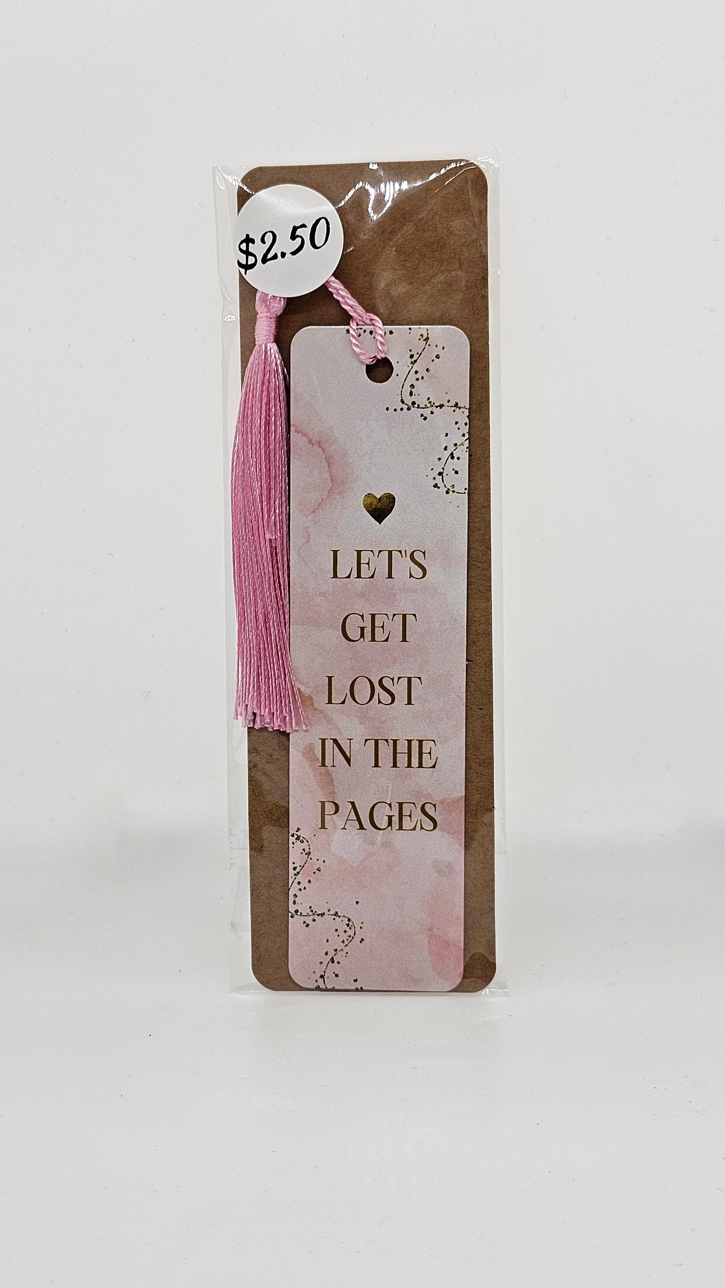 Let's Get Lost in the Pages Bookmark