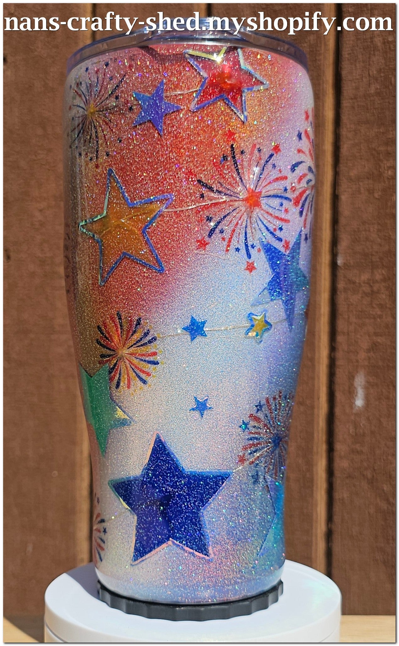 Light Up the Night 30 ounce tumbler that really lights up!