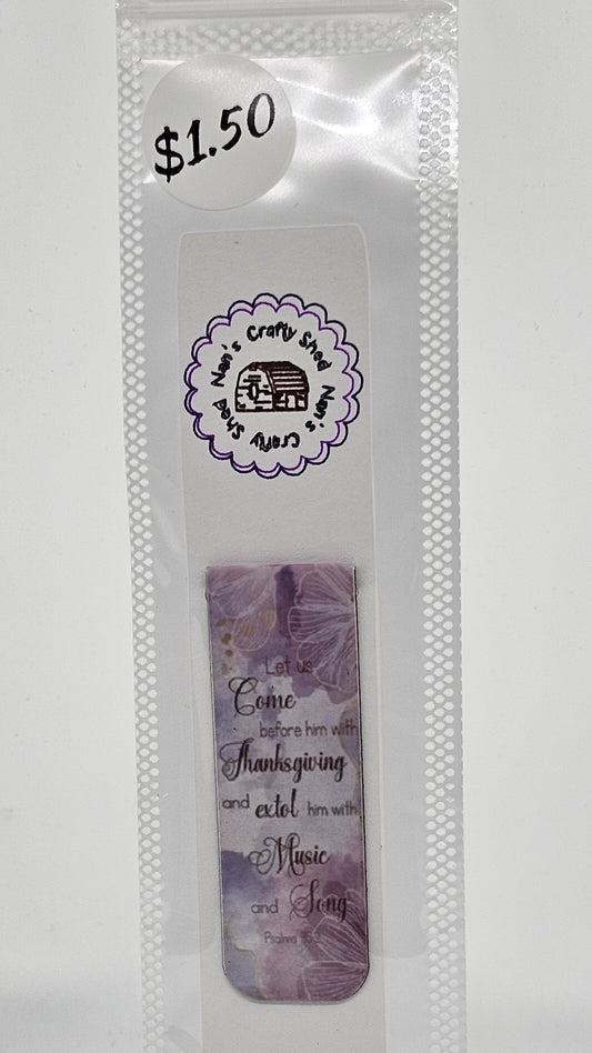 Let Us Rejoice Magnetic Bookmark