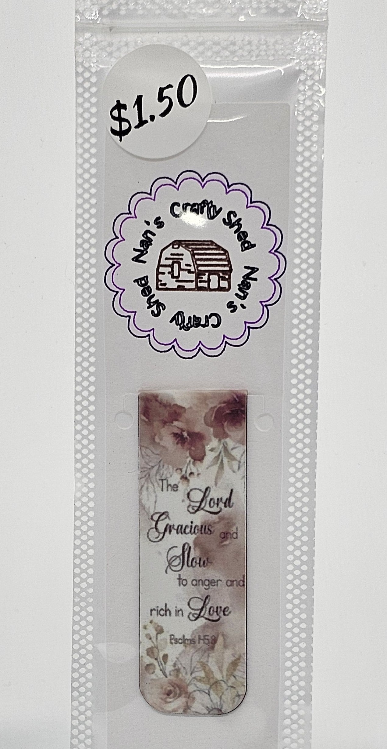 The Lord, Gracious and Slow Magnetic Bookmark
