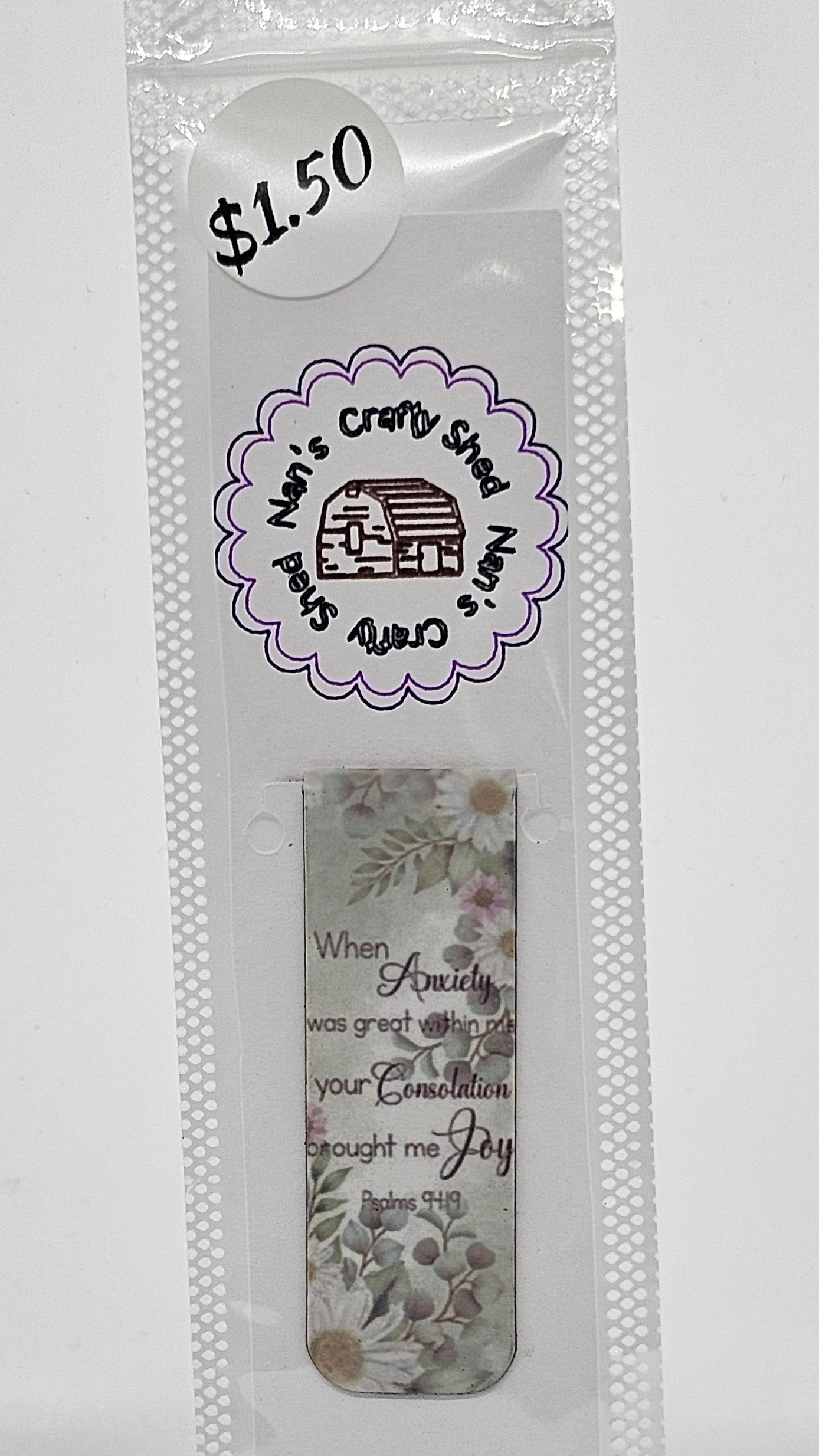 When Anxiety was Great Magnetic Bookmark