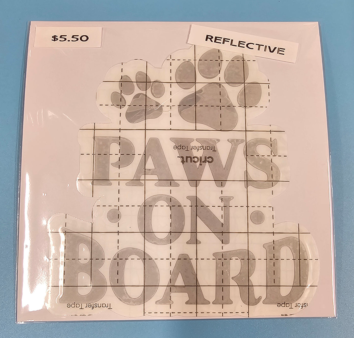 Paws on Board Decal