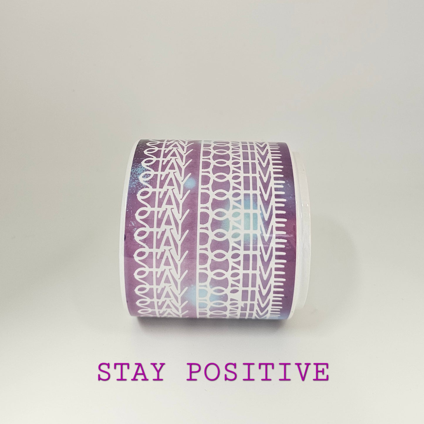 Hidden Message Stacking Coffee Cups (set of 4)