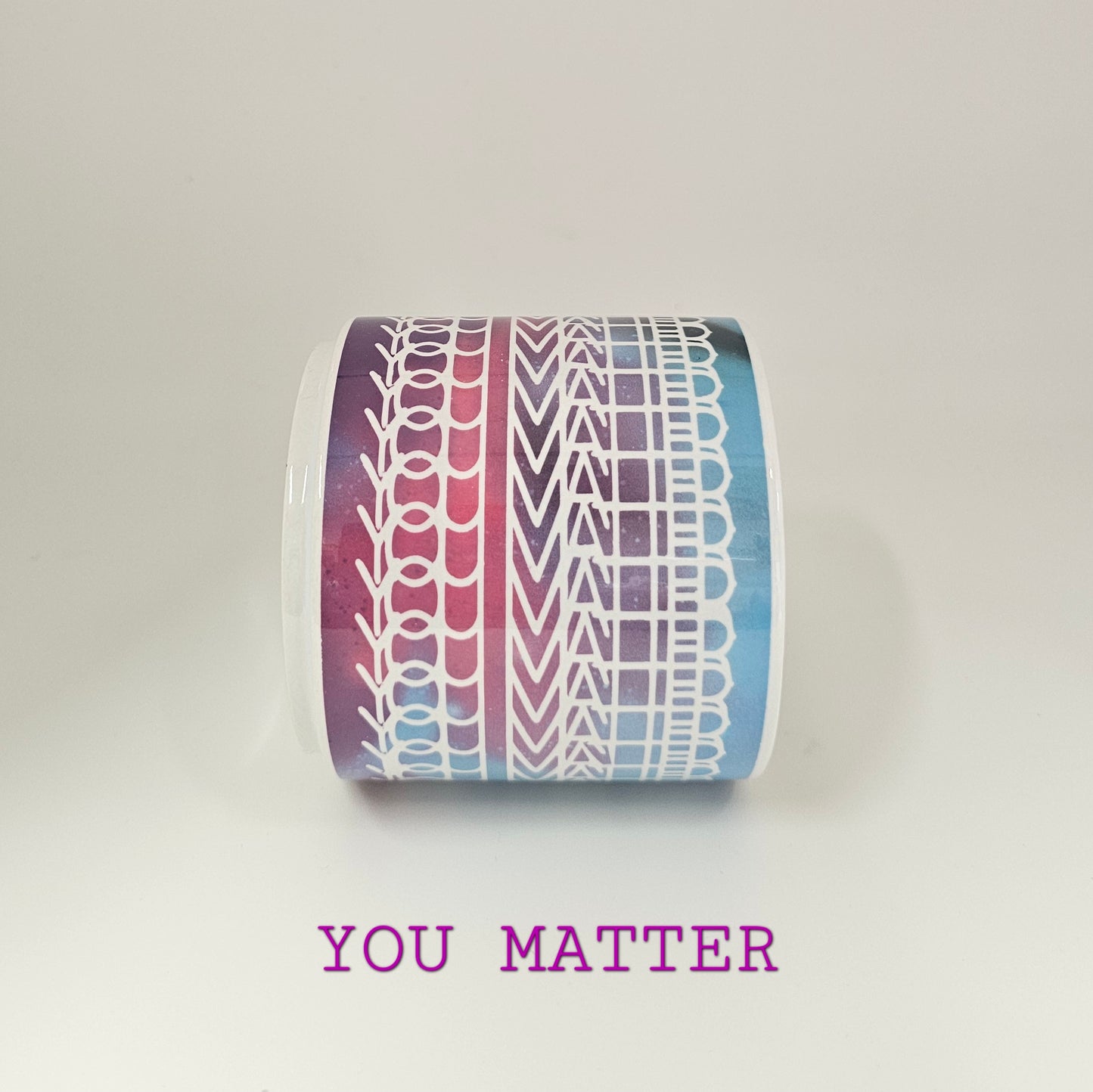 Hidden Message Stacking Coffee Cups (set of 4)