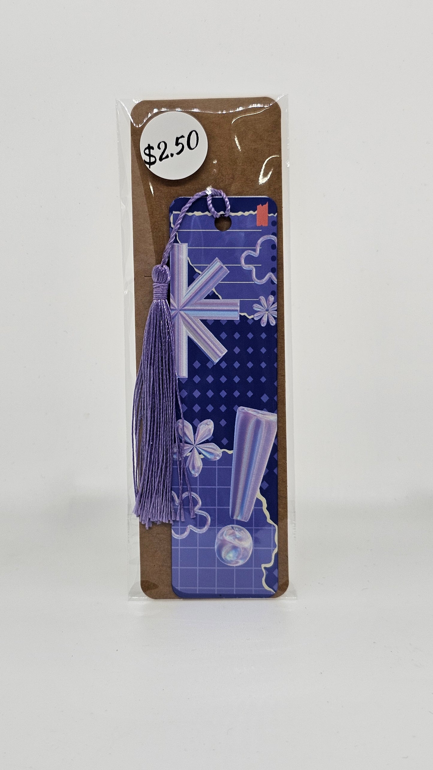 Purple Punctuation Bookmark