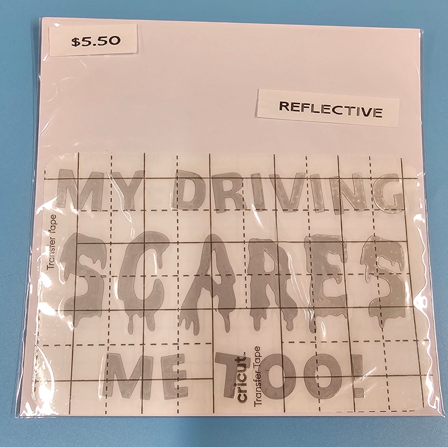 My Driving Scares Me Too Decal