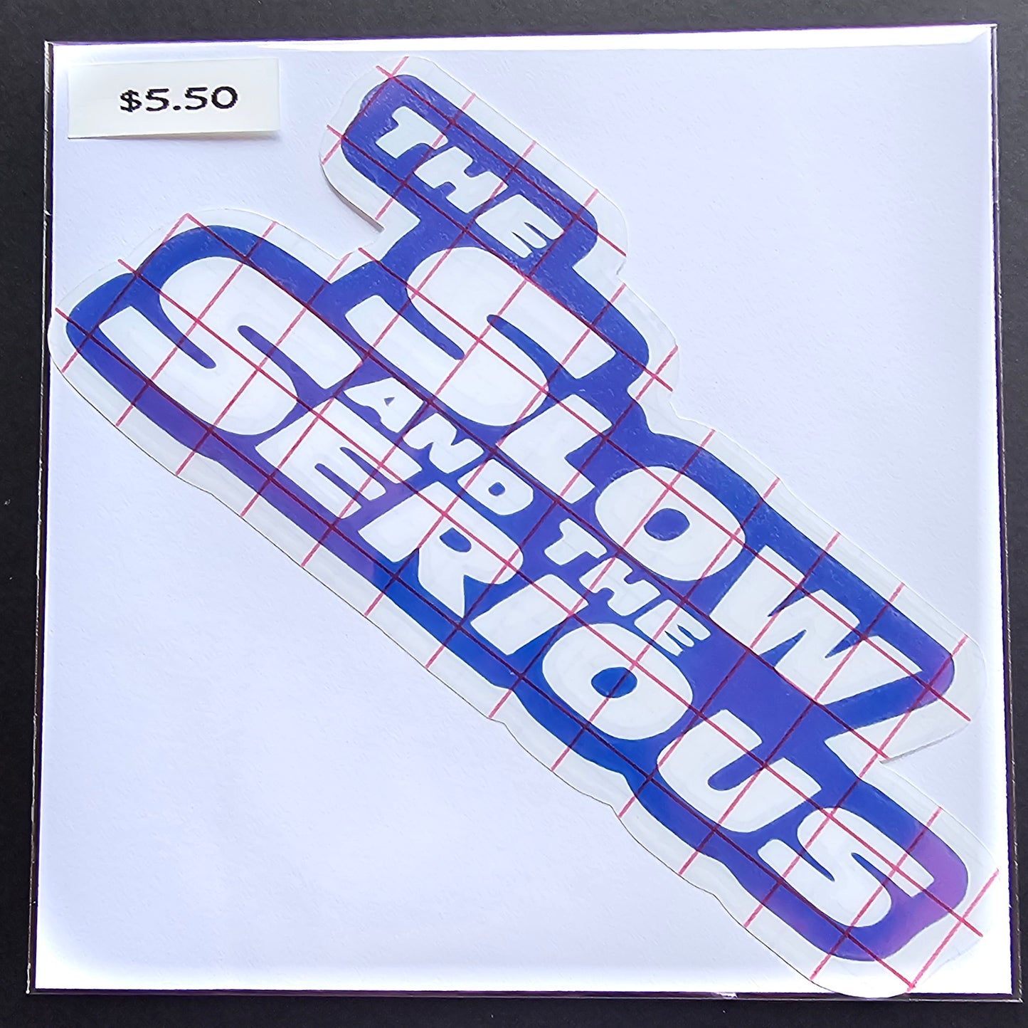The Slow and the Serious Decal