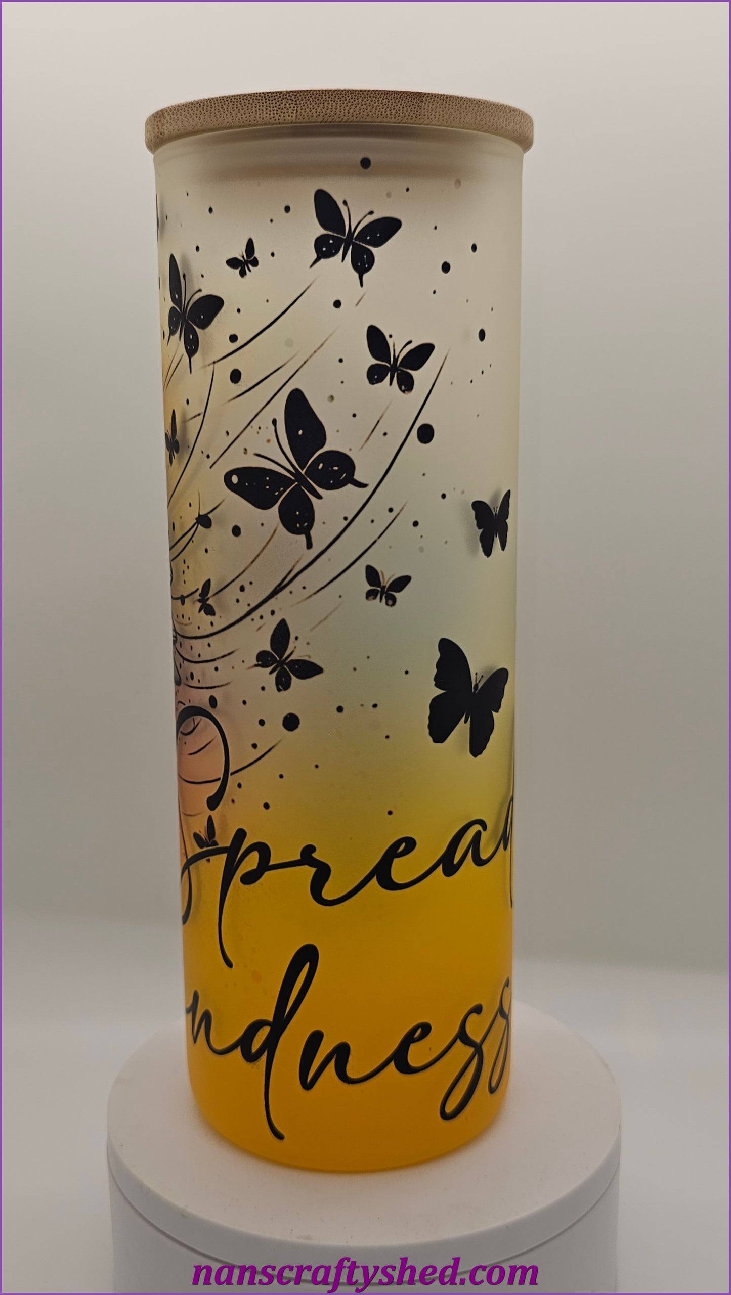 Spread Kindness Glass Tumbler