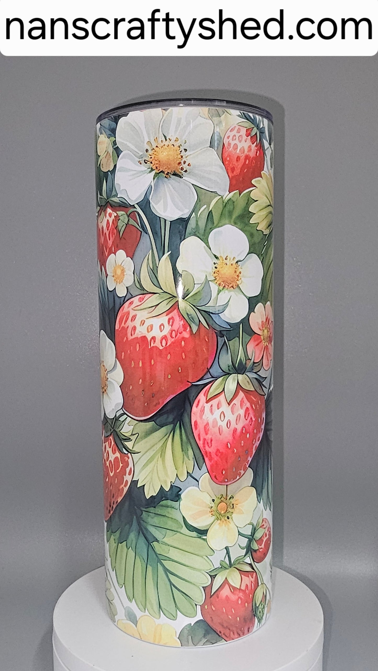 Strawberry Tumbler 20-ounce