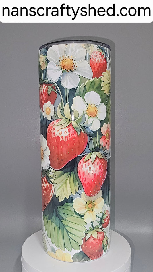 Strawberry Tumbler 20-ounce