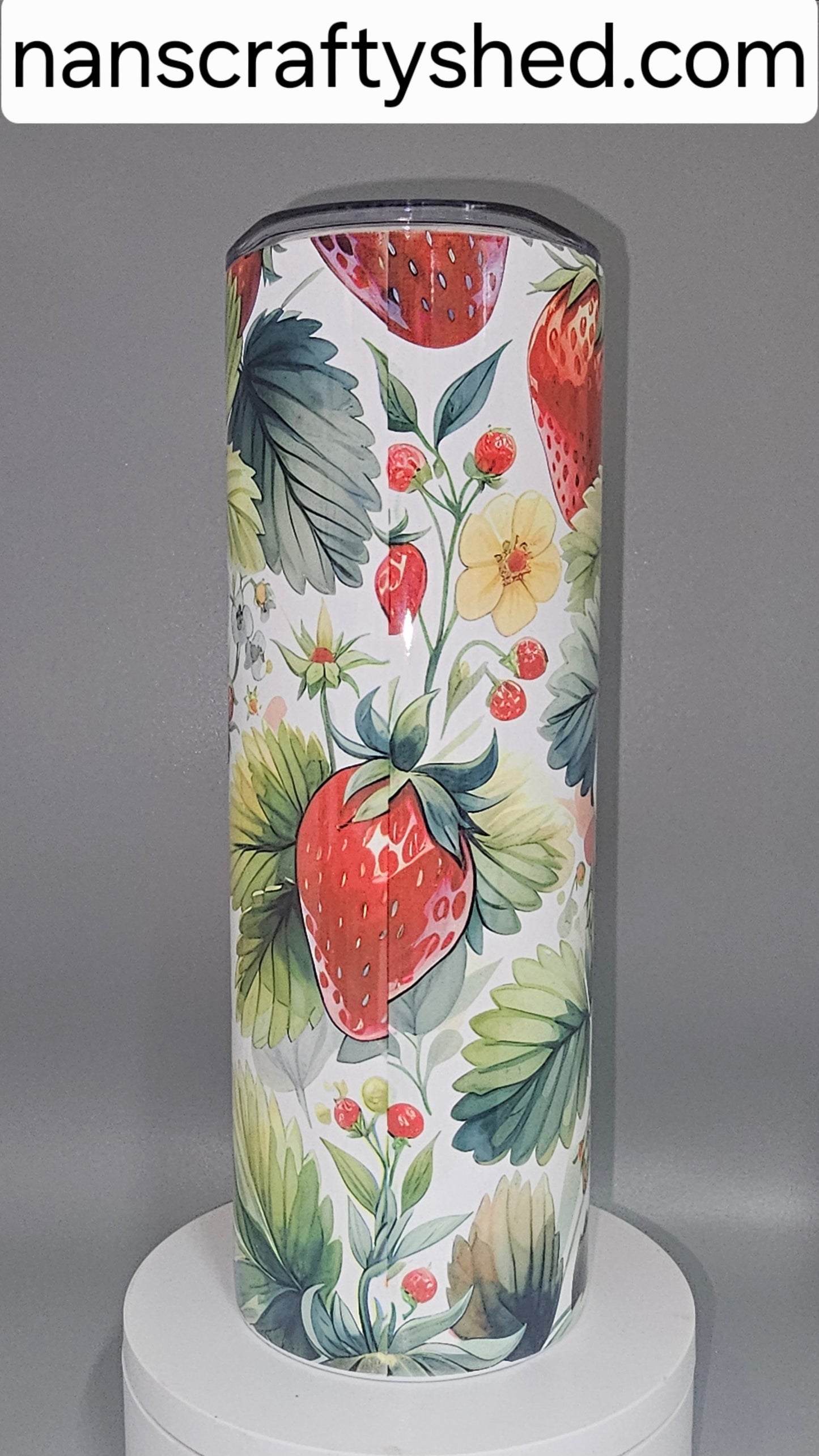 Strawberry Tumbler 20-ounce
