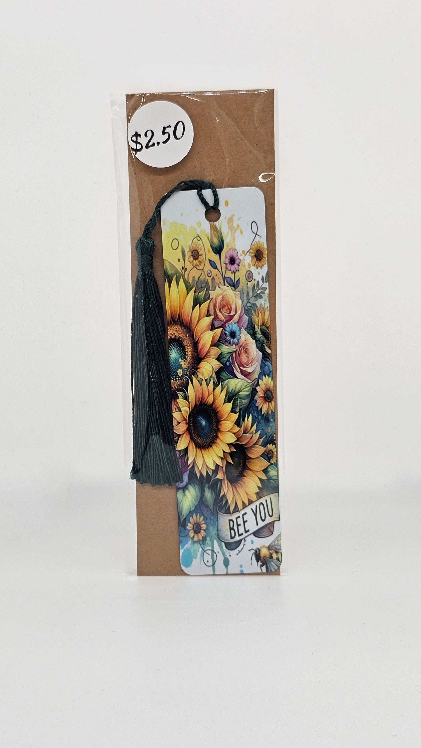 Bee You Sunflowers Bookmark
