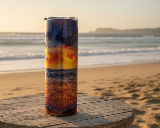 Sunset Beach 20oz Tumbler