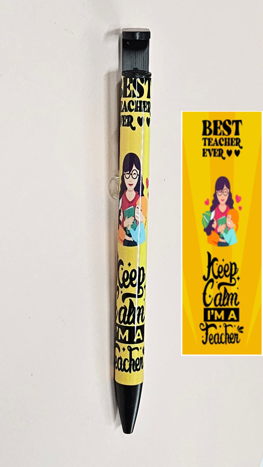 Keep Calm I'm a Teacher Pen
