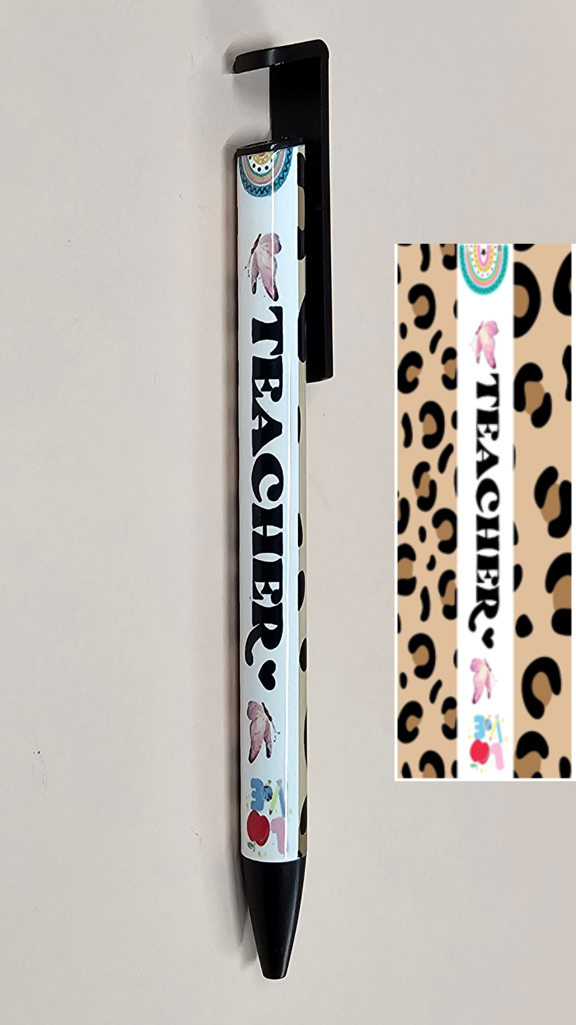 Leopard Print Teacher Pen