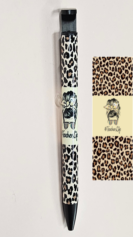 Leopard #teacherlife Pen