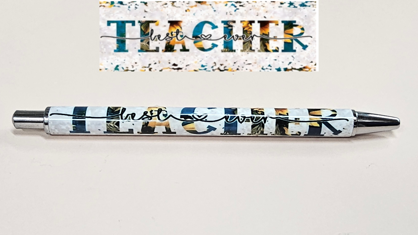 Best Ever Teacher Pen