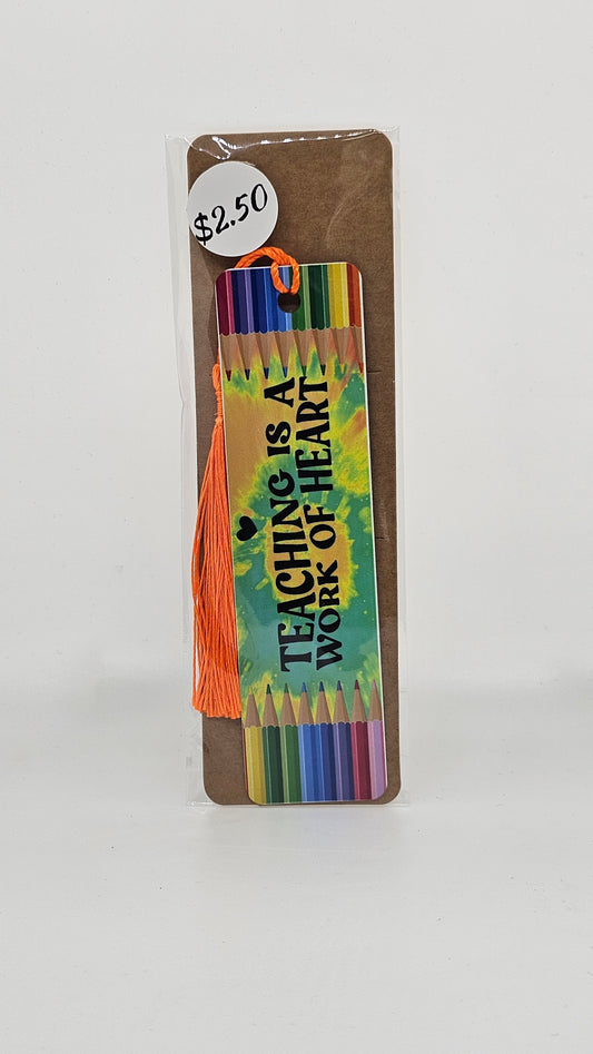 Teaching is a Work of Heart Bookmark