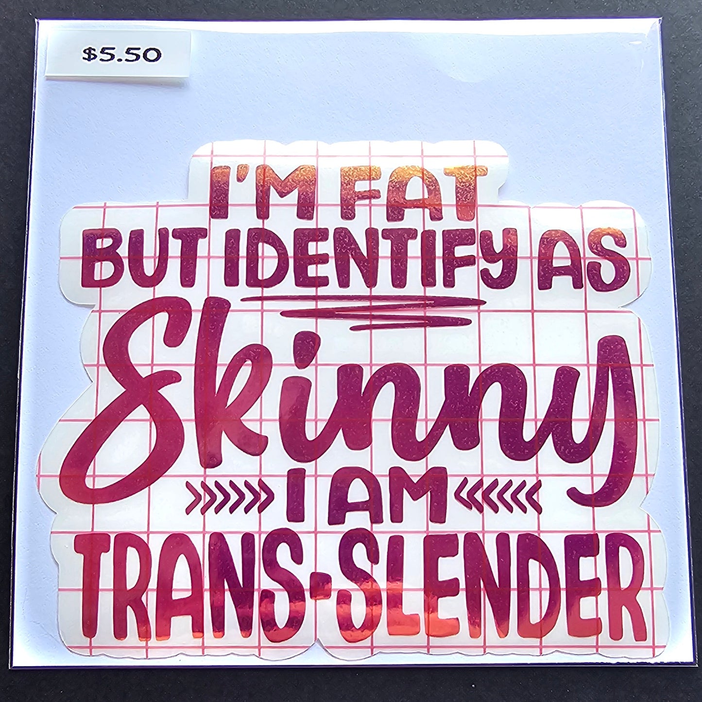 Trans-Slender Decal