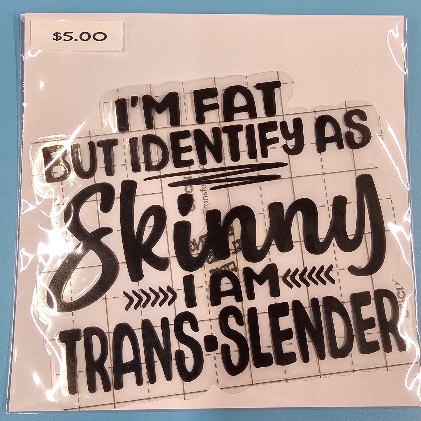 Trans-Slender Decal