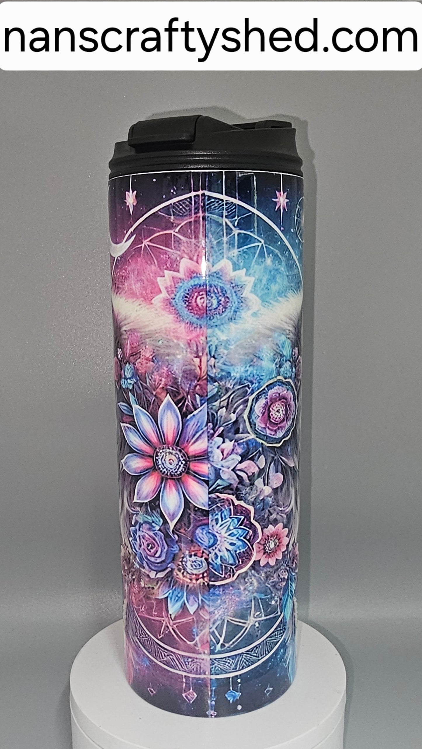 White Wolves 20-ounce Water Bottle