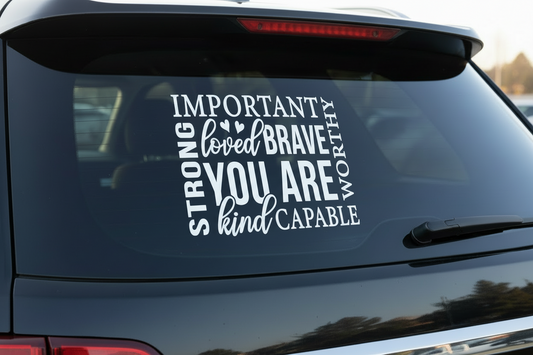 You Are Decal