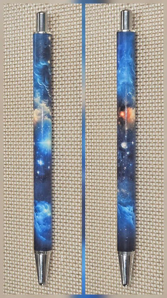 Blue Galaxy pen