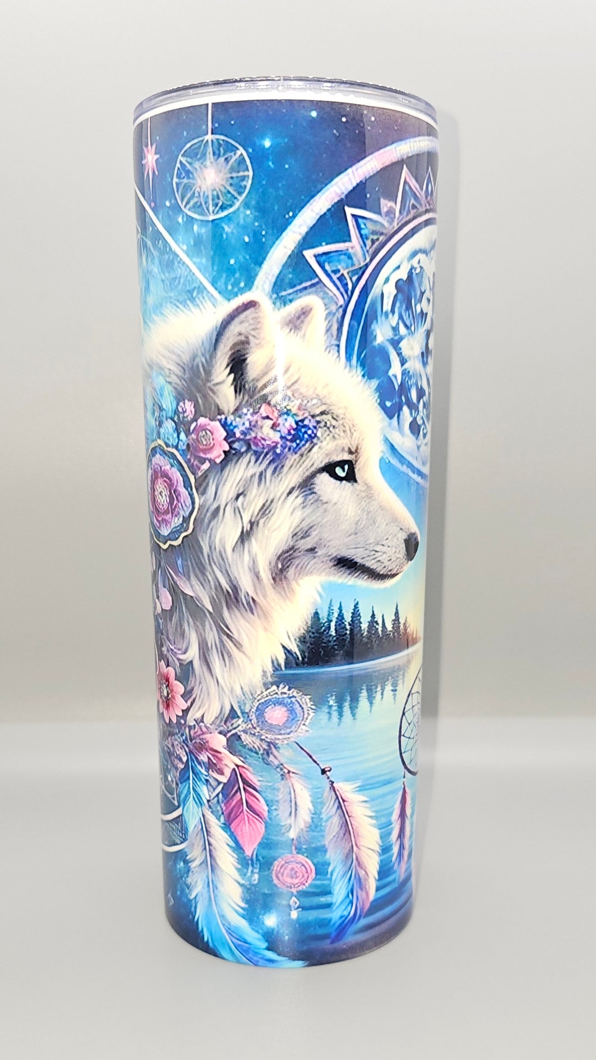 White Wolves 20oz Tumbler