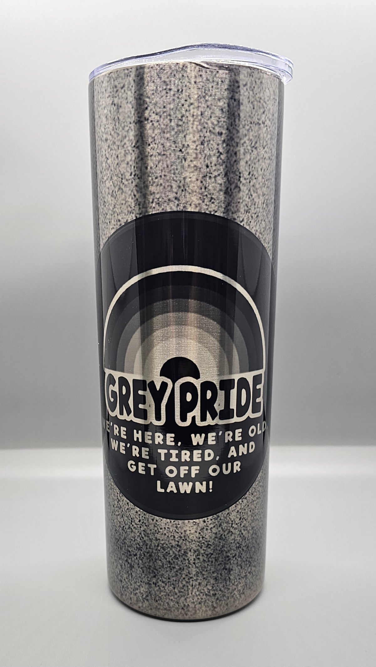 Grey Pride Tumbler