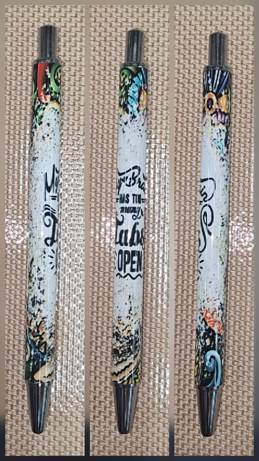 My Brain Has Too Many Tabs Open Pen