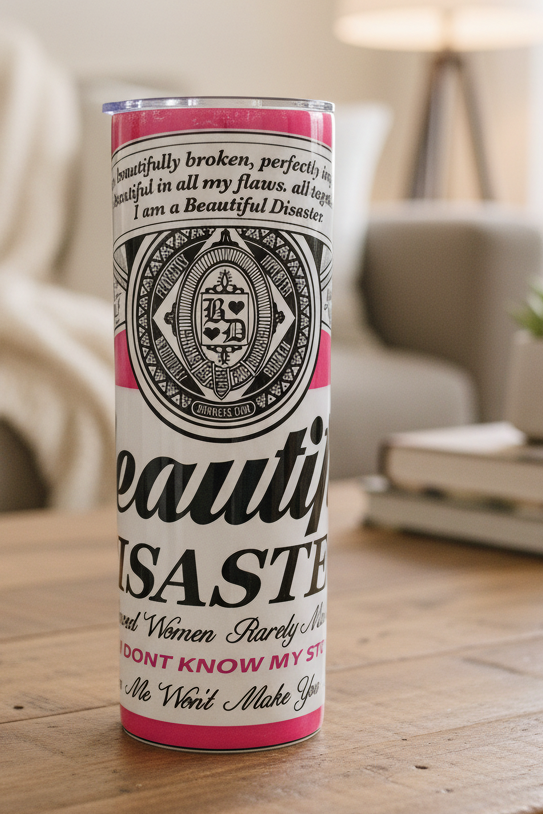 Beautiful Disaster 20oz Tumbler