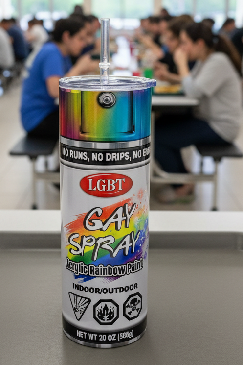 Gay Spray 20oz Tumbler