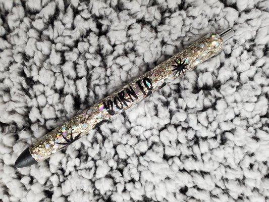 Born to Sparkle Glitter Pen - Refillable gel