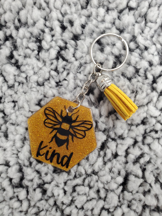 Keychain - Bee Kind