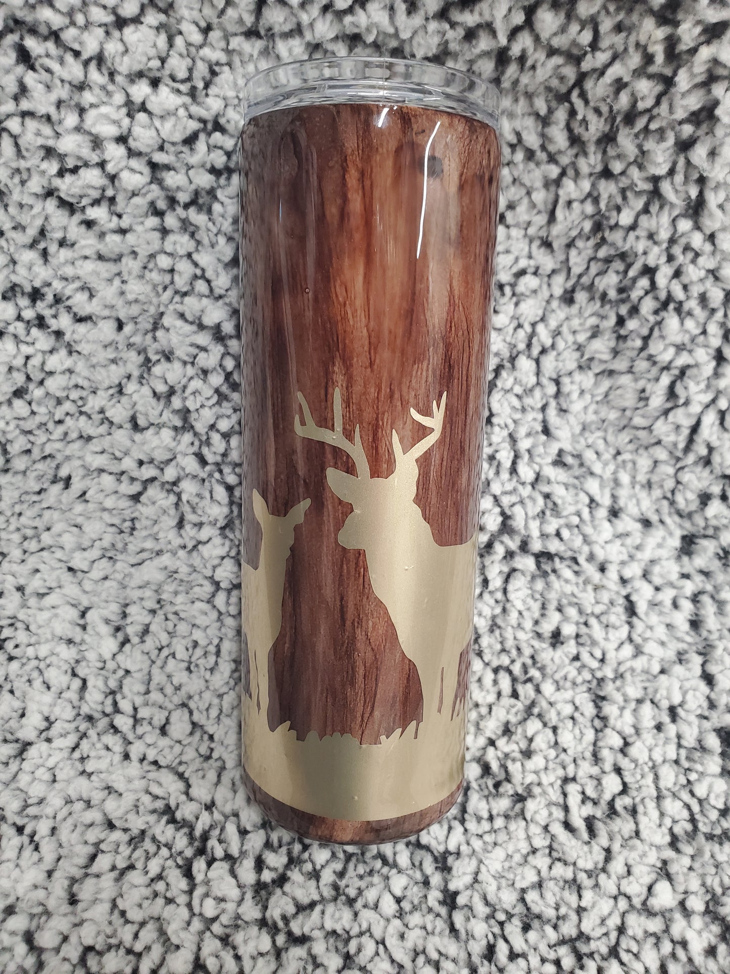 Dark Woodgrain 20-ounce Tumbler